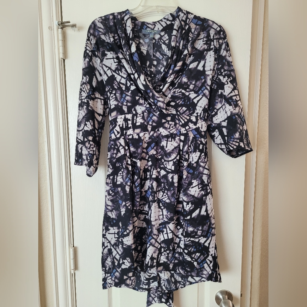 ⭐️ Catherine Malandrino Faux Wrap Dress